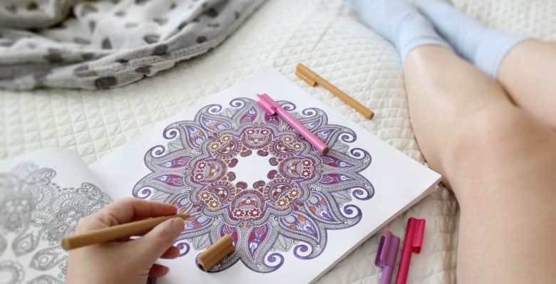 mindful coloring